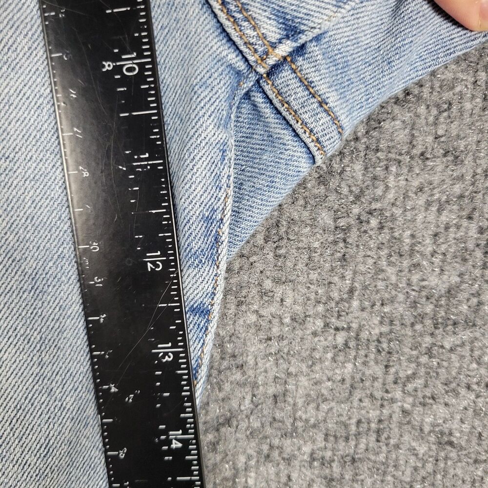 GOOD AMERICAN Good Curve Crossover Skinny Stretch Denim Blue Jeans SIZE 8 / 29 - Picture 13 of 14